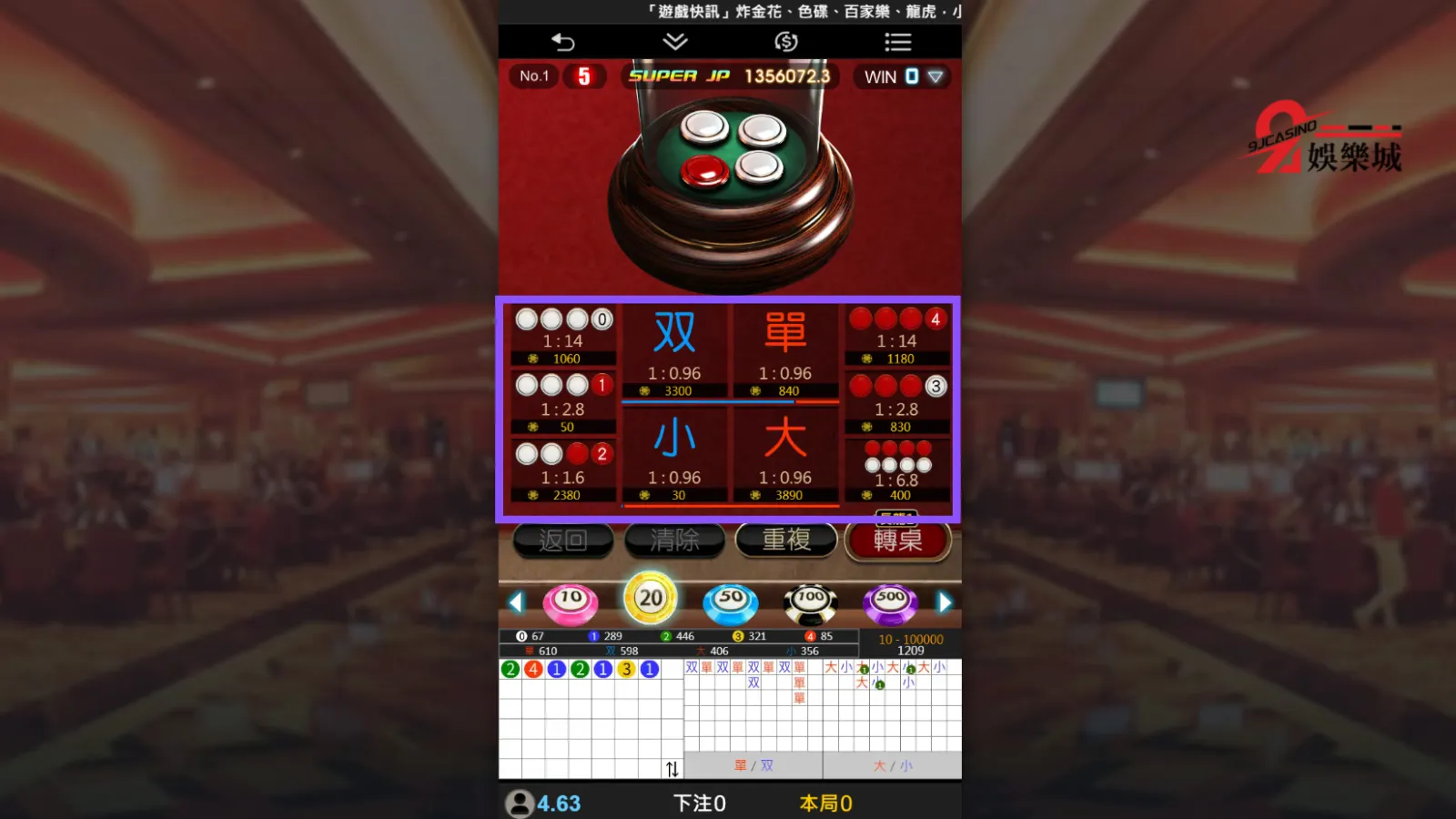 色碟必勝法