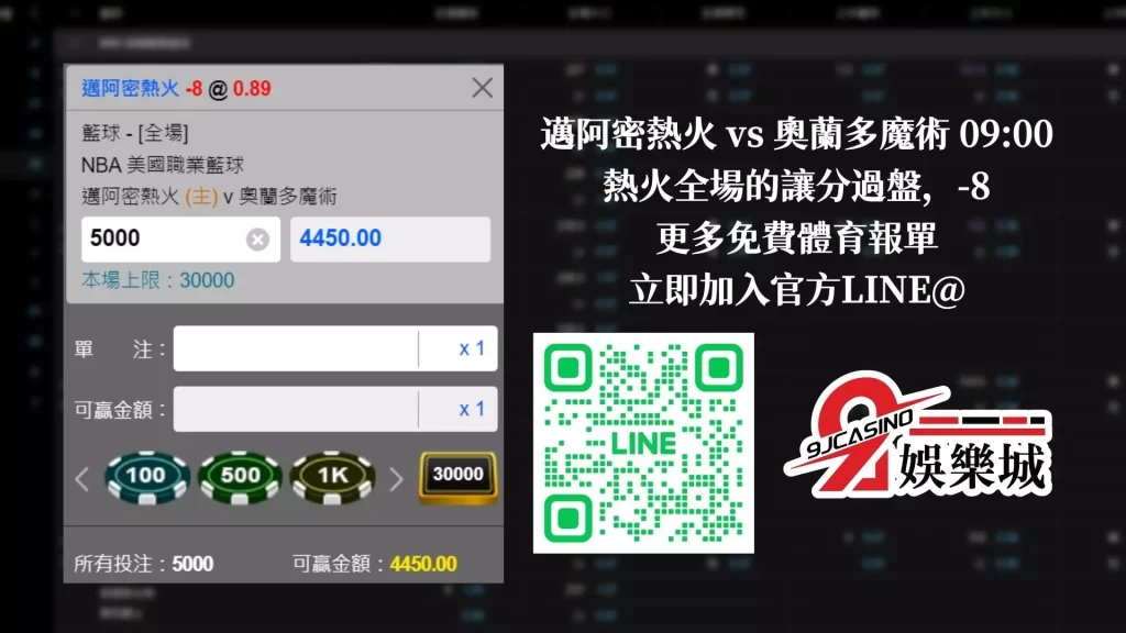 nba賽前分析-0128 邁阿密熱火 vs 奧蘭多魔術 -3A娛樂城