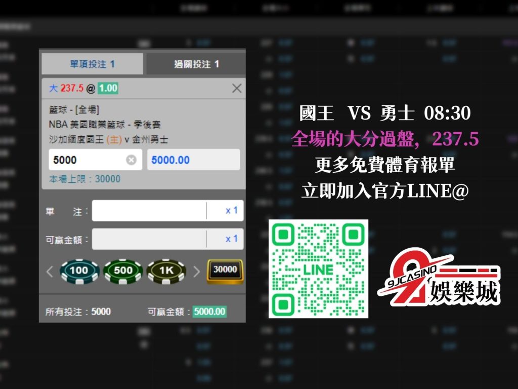NBA賽前分析--沙加緬度國王 vs 金州勇士 07_00-3A娛樂城 (3)