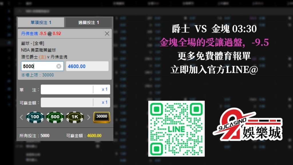 NBA賽前分析--猶他爵士 vs 丹佛金塊 03_30-3A娛樂城 (2)